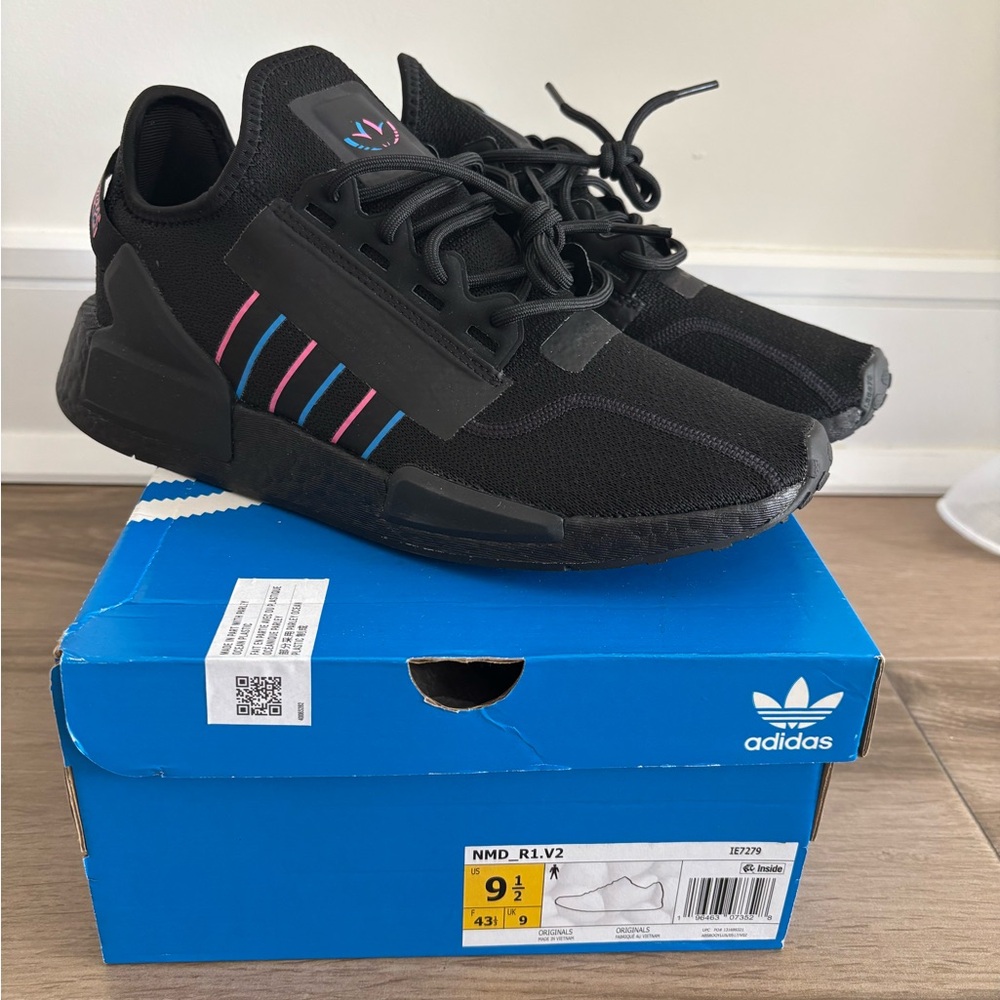 Adidas NMD_R1 V2 Black Pulse Magenta
